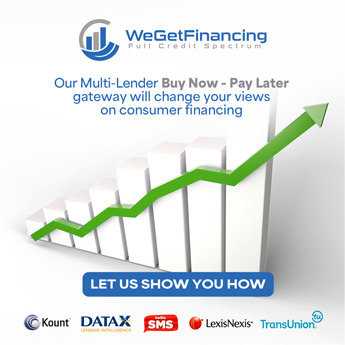 WeGetFinancing BNPL Gateway - Best of class in consumer's financing