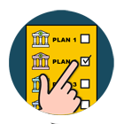 Tailor made financing option (icon)